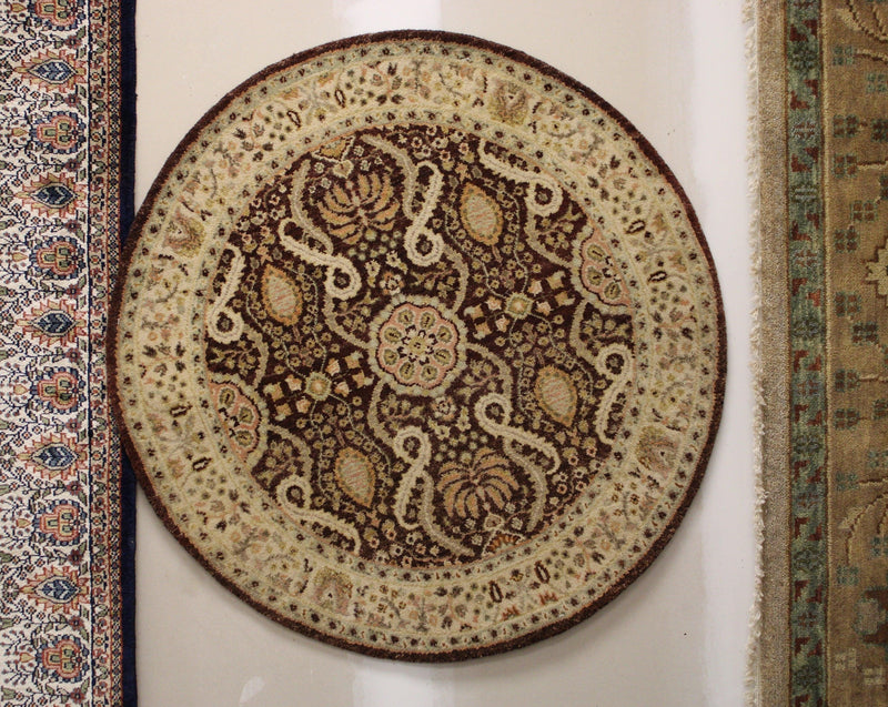 oushak rug, round rug, king bed rug size, dining table rug size, 3x3 rugs