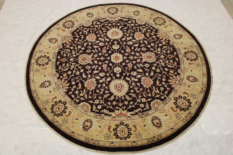 Oushak Rug, Round Rug, Bright Rugs, Hand Knotted Rugs, Rug On Carpet