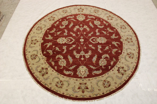 Round Rug, Oushak Rugs, Wool Oriental Rugs, What Size Rug For Living Room