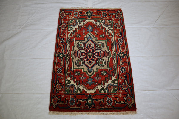 Serapi Rug, Persian Design Rug, Hand Knotted Indian Rug