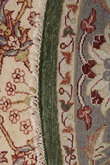 9'9" x 9'9" ft. Oushak Puja Round Rug