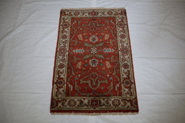 Serapi Rug, Colorful Area Rug, Persian Design Rug, 2x3 Rug