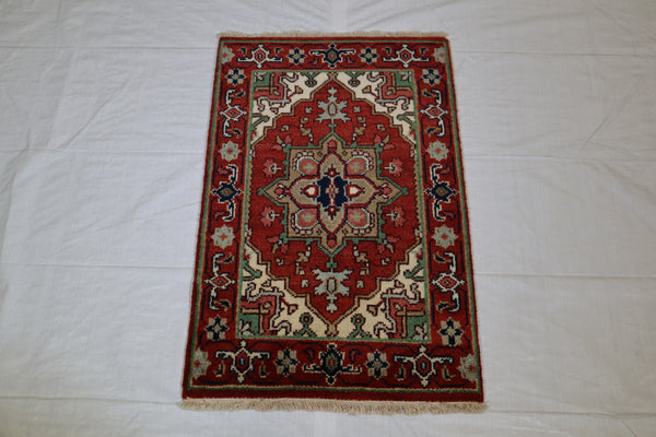 Traditional Rug, Serapi Rug, Hand Knotted Indian Rug