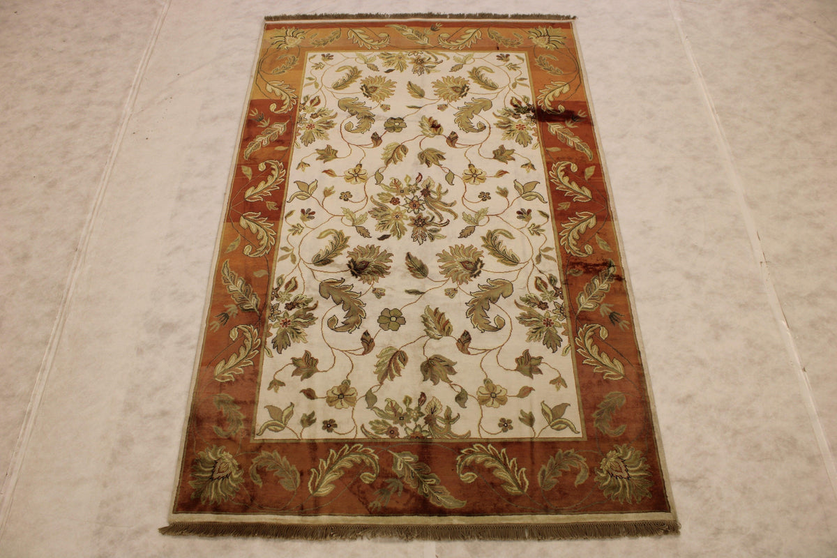 Silk Flower Rug, Types Of Persian Rugs, Rug Sizes, Rug Pile, 6x9 Rug