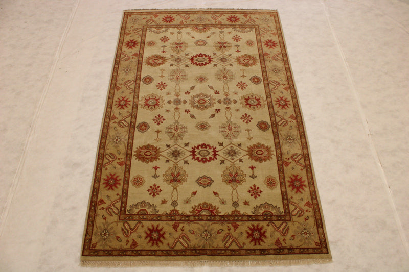 Knotted Rug, Wool Rug, Oushak Rug, Area Rug In Carpet, Dining Room Rug Size