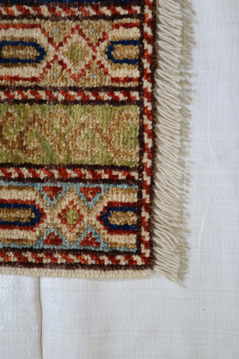 Tribal Rug, Colorful Rug, Vegetable Dye Rug