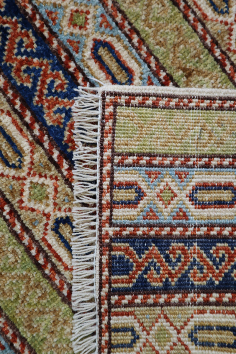 Tribal Rug, Colorful Rug, Vegetable Dye Rug