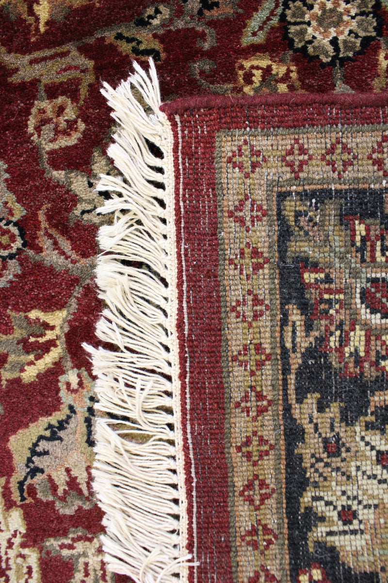 Floral Rug, Jaipur Rug, Red Oriental Rugs, Living Room Area Rugs, 4x6 Rugs