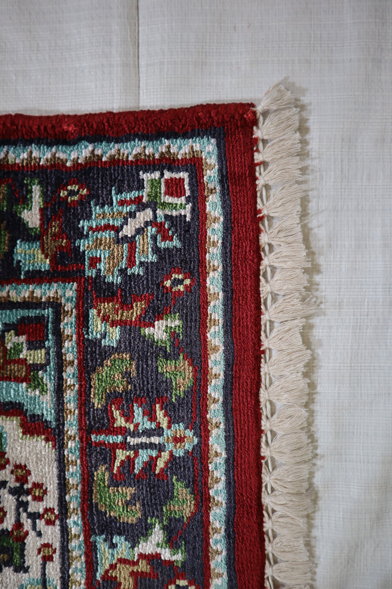 Jammu Kashmir Rug, Oriental Rug, Indian Rug