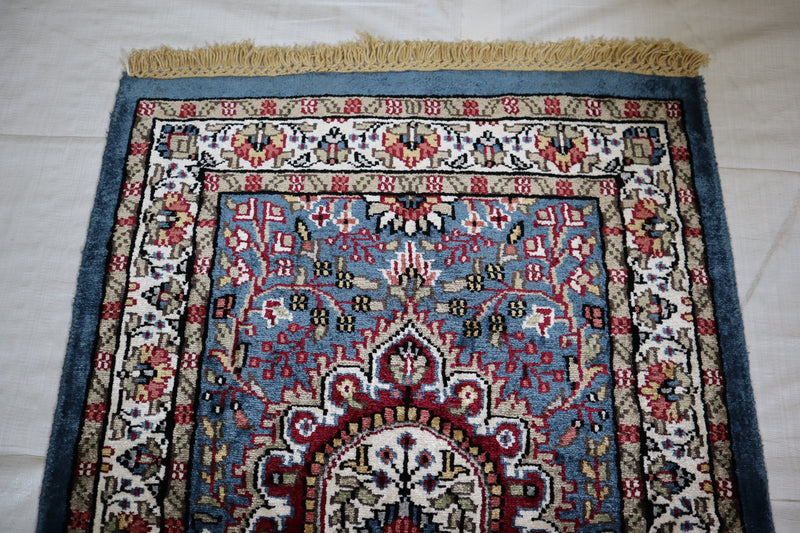 Jammu Kashmir Rug, Oriental Rug, Natural Multi