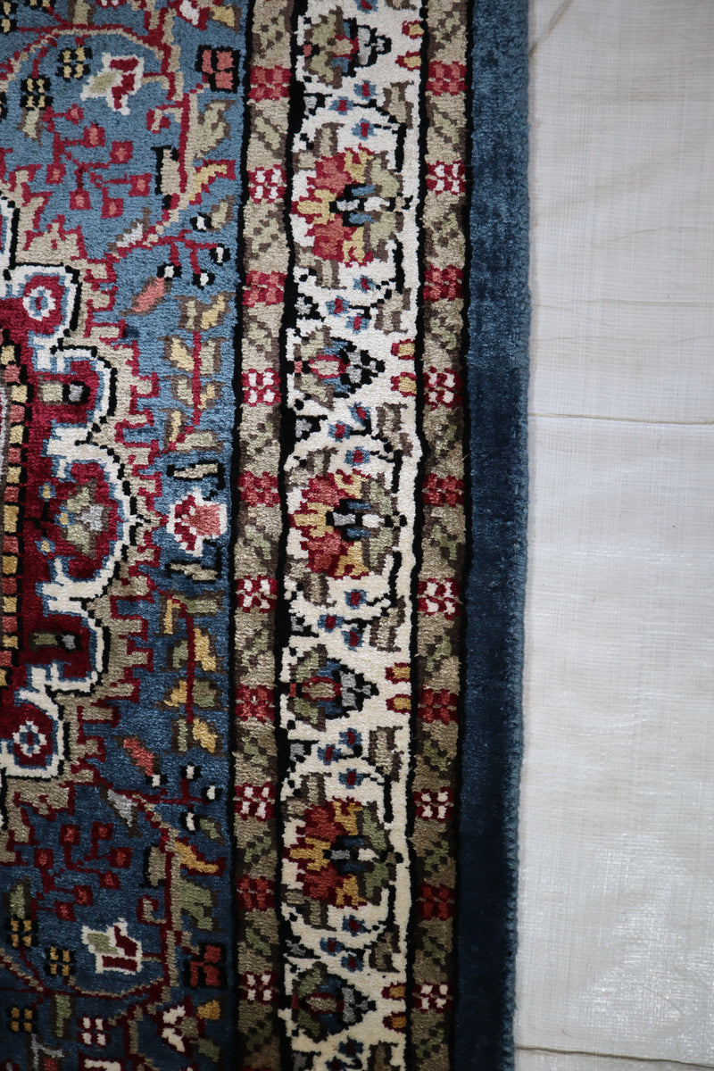 Jammu Kashmir Rug, Oriental Rug, Natural Multi