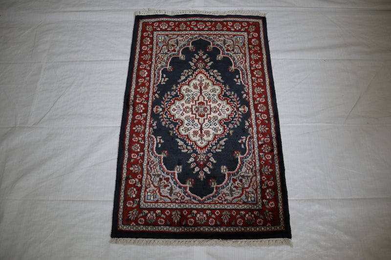 Jammu Kashmir Rug, Oriental Rug, Traditional Rug, Door Mat