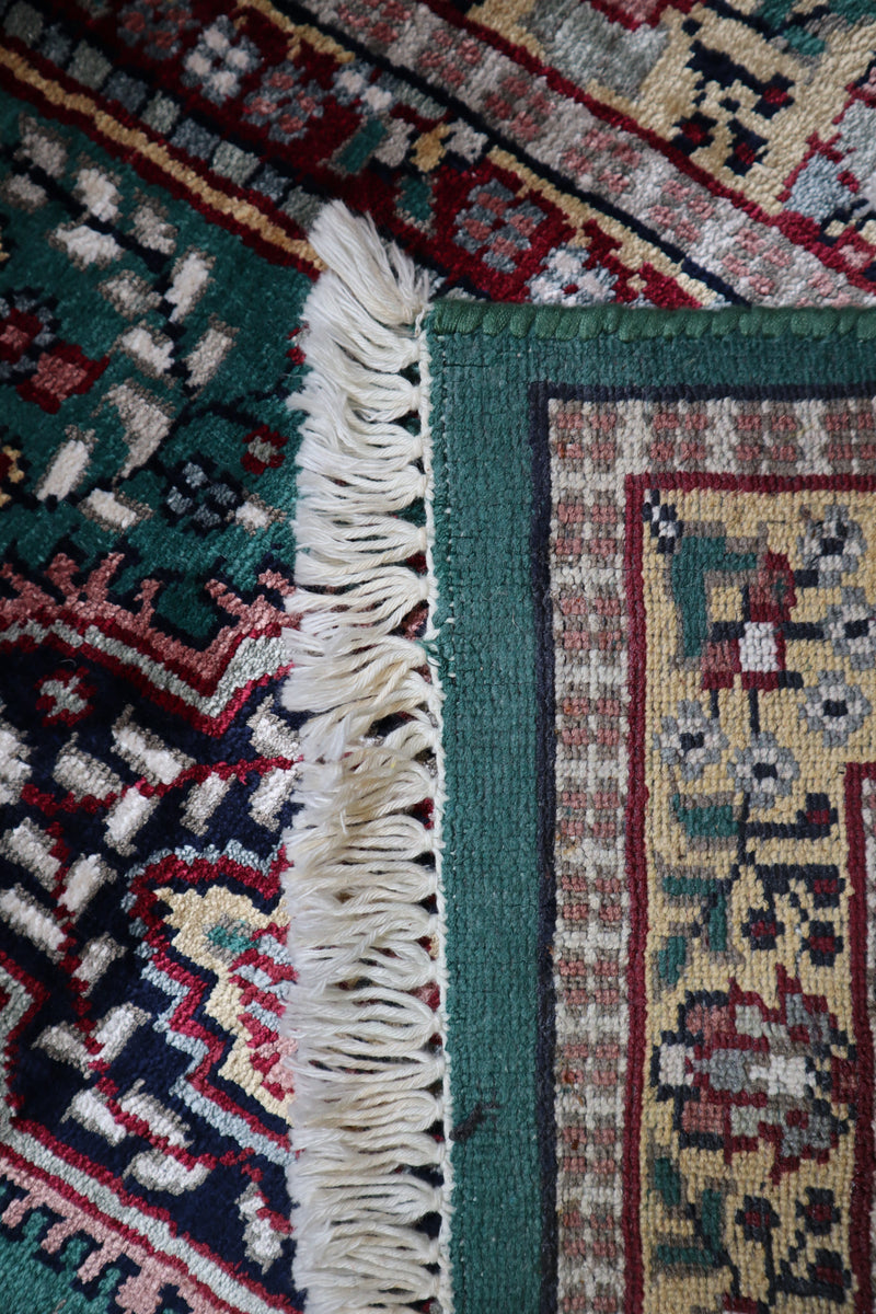 Jammu Rug, Kashmir Rug, Oriental Rug, Colorful Rug