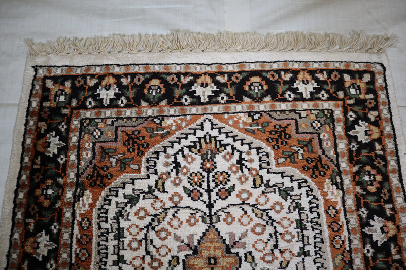 Jammu Rug, Kashmir Rug, Traditional, Colorful Rug, 2x3 Rug