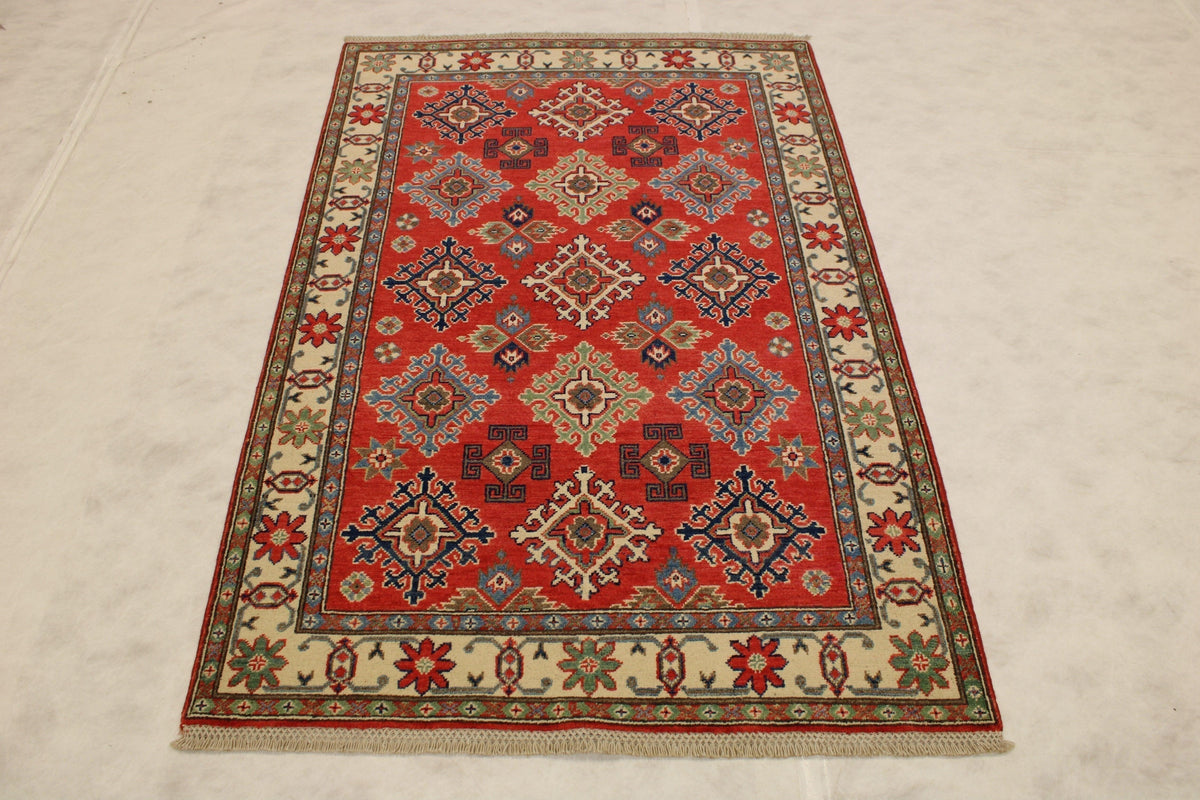 Kazak Rug, Hand Knotted Wool Rugs, size rug for king bed, bed bath and beyond area rugs
