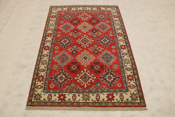 Kazak Rug, Hand Knotted Wool Rugs, size rug for king bed, bed bath and beyond area rugs