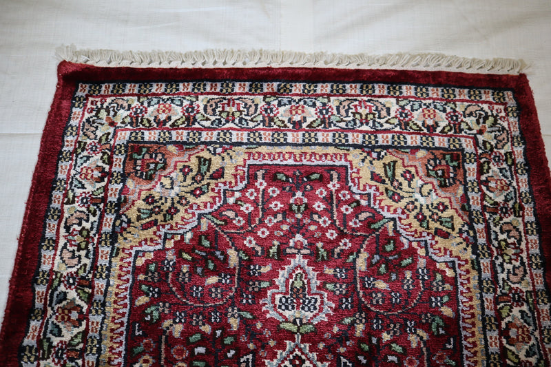 Jammu Kashmir Rug, Vegetable Dye Rug, Traditional Rug