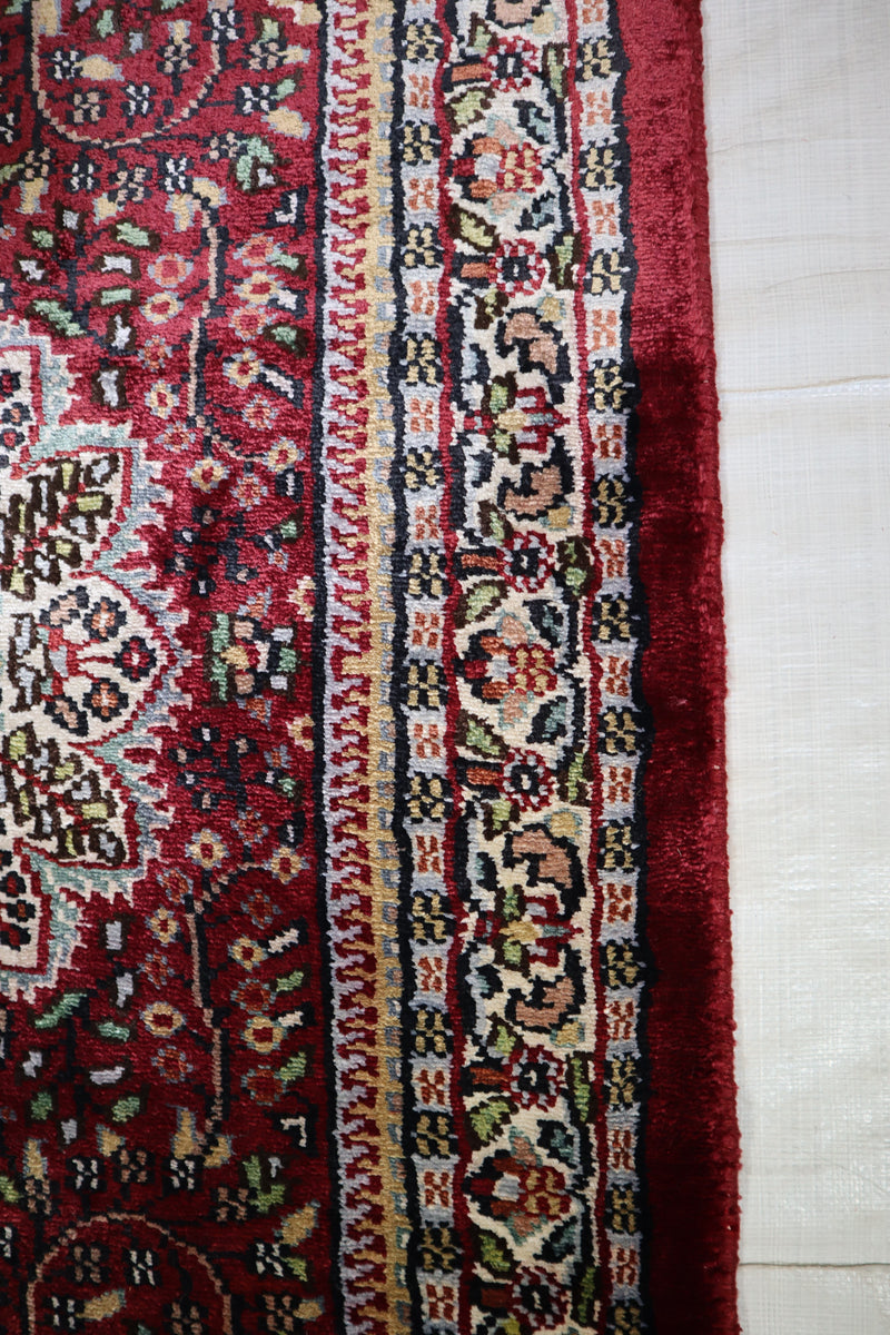 Jammu Kashmir Rug, Vegetable Dye Rug, Traditional Rug