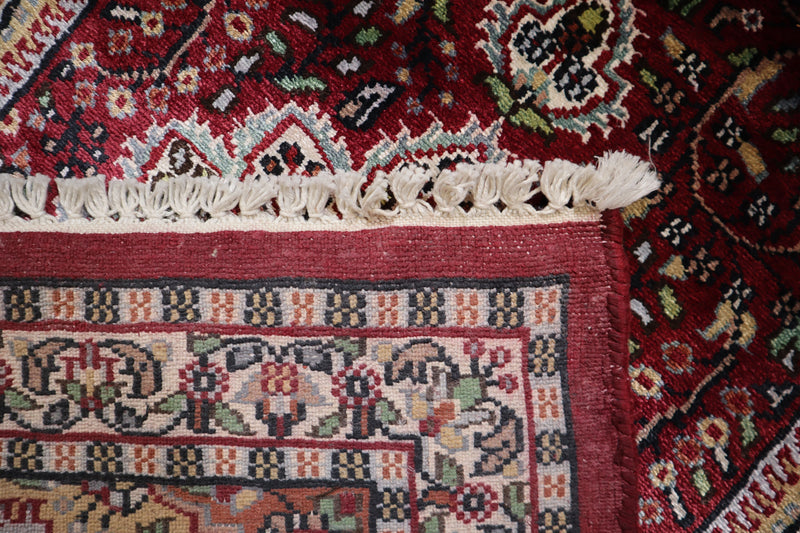 Jammu Kashmir Rug, Vegetable Dye Rug, Traditional Rug