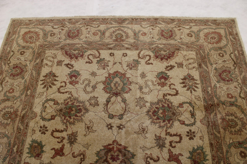 6'2" x 8'8" Chobi Hand Knotted Rug