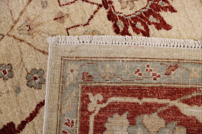 6'3" x 9'1" Oushak Hand Knotted Rug