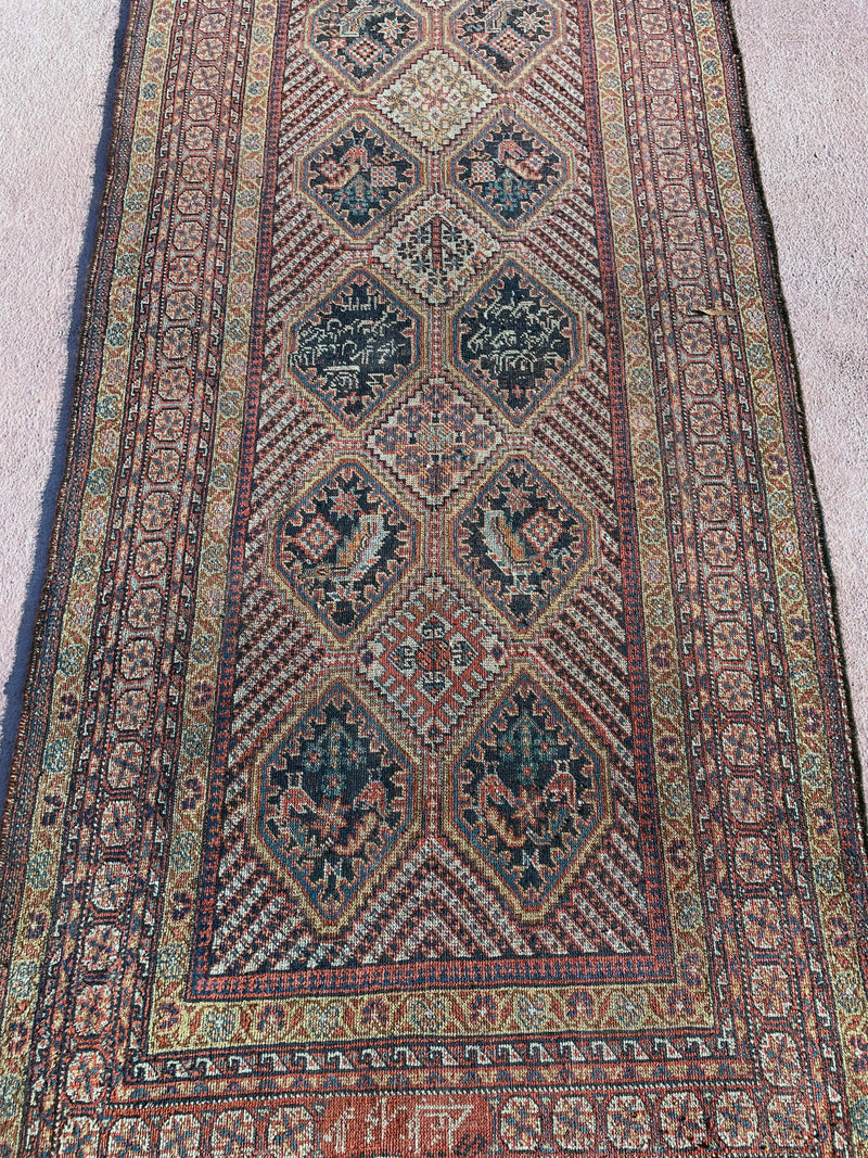 Hand Knotted Runner, Oriental Wool Runner