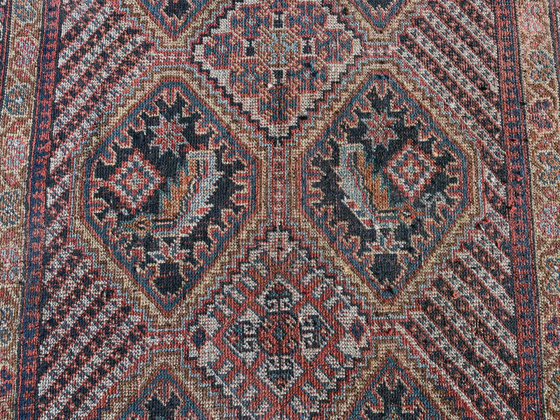 Hand Knotted Runner, Oriental Wool Runner