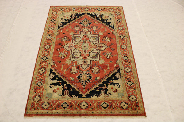 6x9 Vintage Rug, Caucasian Rug