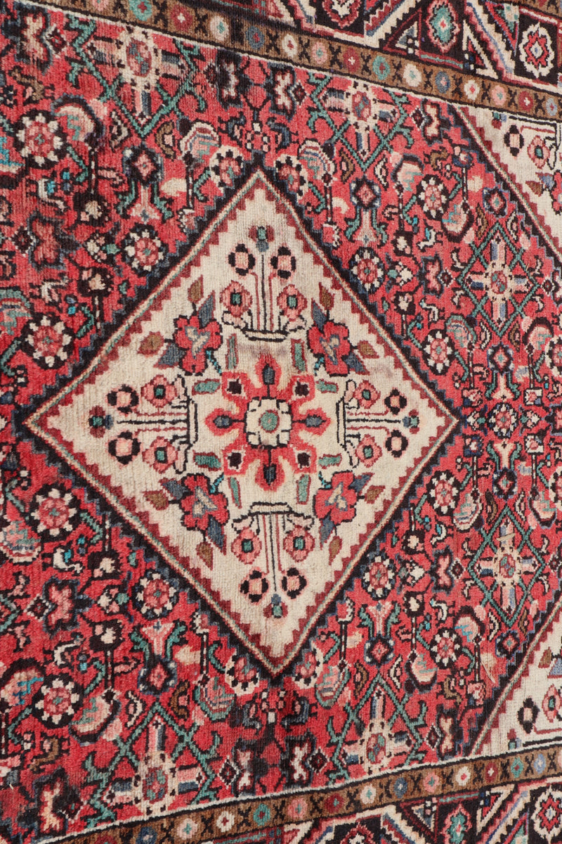 Handmade Persian Rugs, Geometric Rug, 5x6 Area Rug