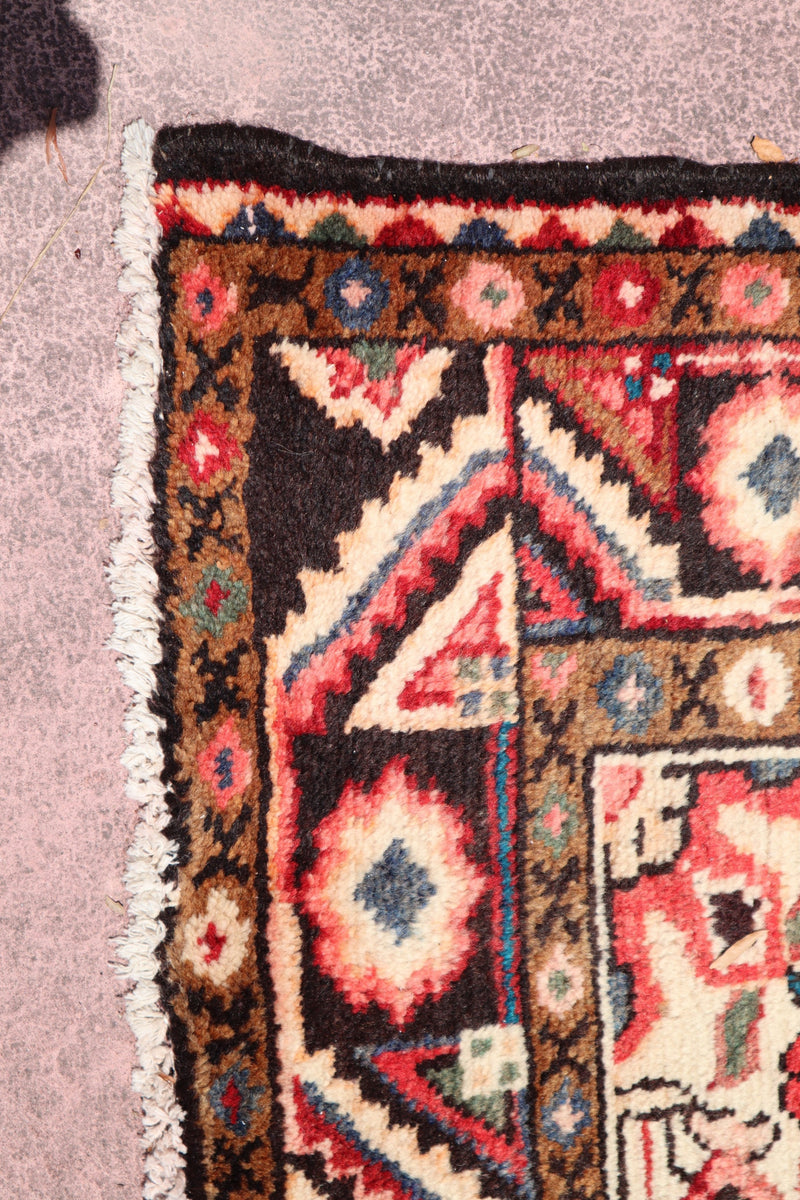 Handmade Persian Rugs, Geometric Rug, 5x6 Area Rug