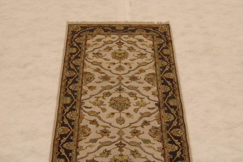 Persian Runner Rug, Silk Flower Rug, Stairs Runner Rugs, Hand Knotted Runners