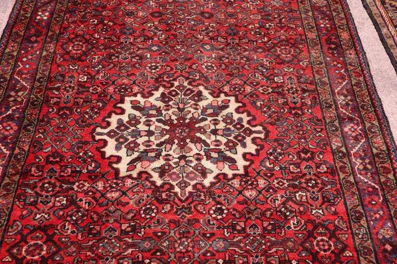 Bakhtiari Rug, Antique Rug, Types Of Persian Rugs, 5x10 ft Rug