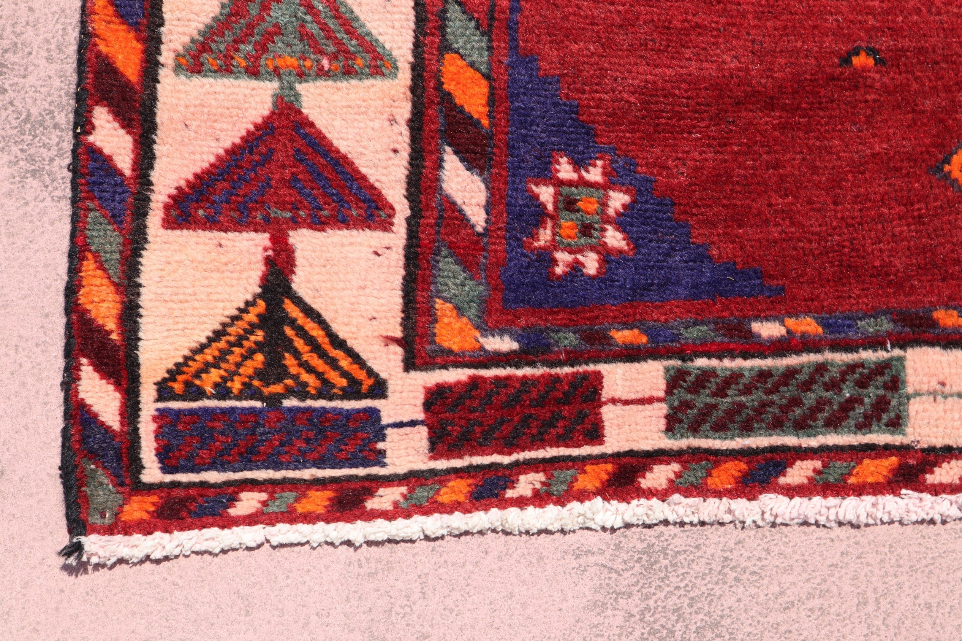 Shiraz Rug, Persian Wool Rug, Neutral Rug, Area Rug 5x9