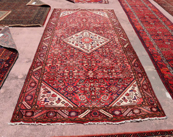 Persian Bakhtiari Rug, Hand Knotted Authentic Rug