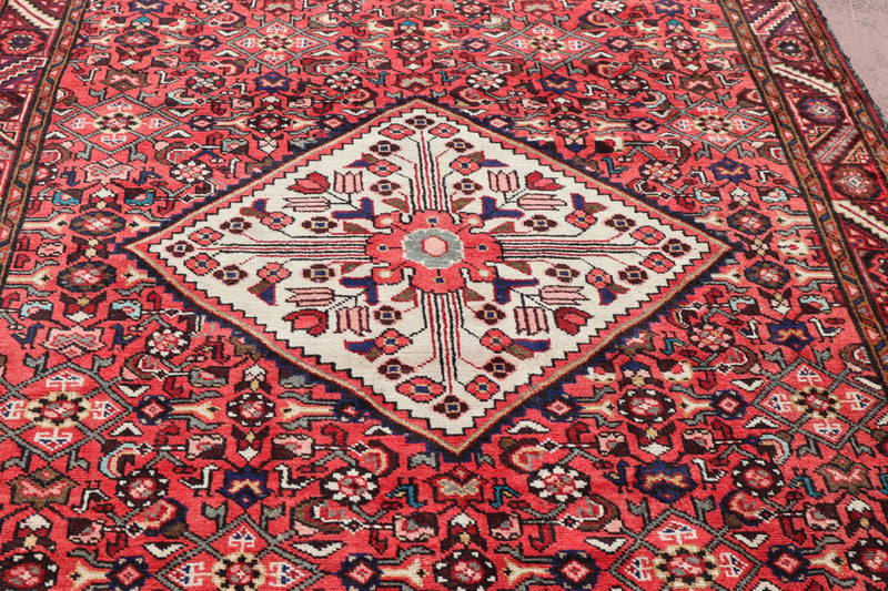 Persian Bakhtiari Rug, Hand Knotted Authentic Rug