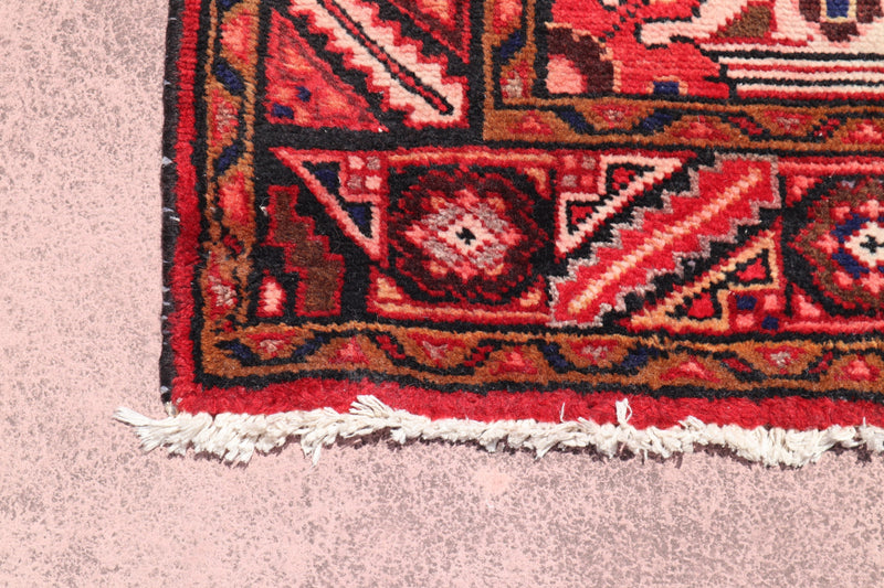 Persian Bakhtiari Rug, Hand Knotted Authentic Rug