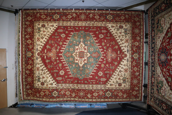 Serapi Rug, Oriental Rug, Hand Knotted Rug, 9x12 Area Rug