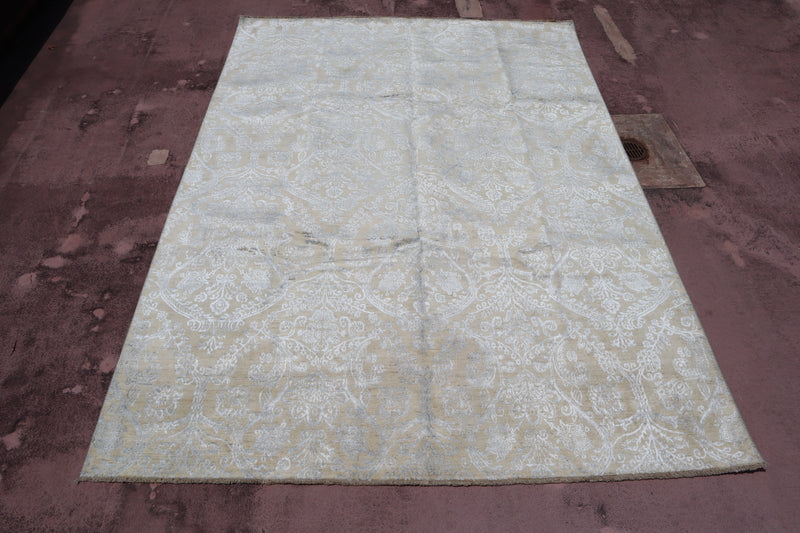 Contemporary Rug, Afghanistan Rug, Hand Knotted Wool Rug