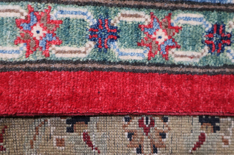 Kazak Rug, Traditional Rug, Afghan Rug 9x12, Wool Rug