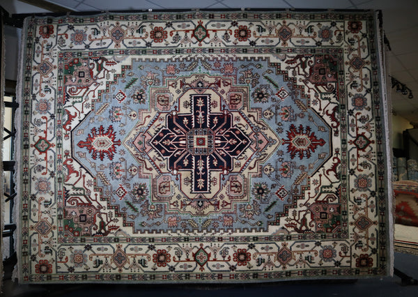 Oushak Rug, Persian Rug, Indian Rug, 9x12 Area Rug