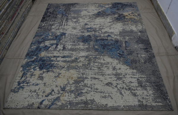 Contemporary Rug, Multi Colored Wool Rug, Rugs To Go